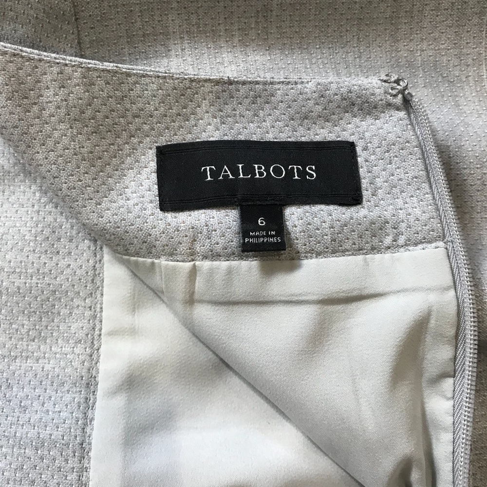 Talbots Grey Skirt